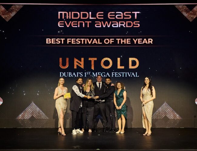 UNTOLD Dubai é eleito “Melhor Festival Do Ano” pelo Middle East Event Awards 2024