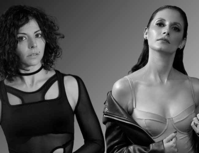 Giorgia Angiuli apresenta raro live set de psytrance no CAOS em noite com Adalamoon em julho